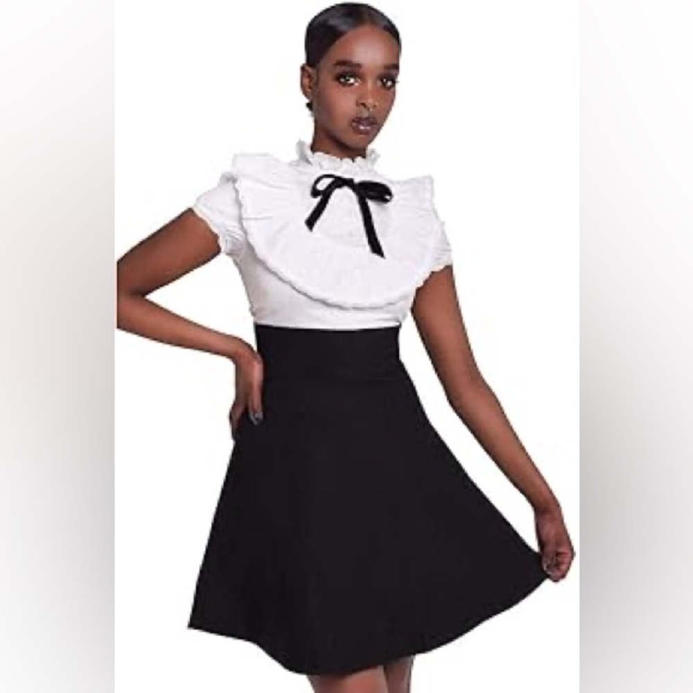 Killstar We Are The Weirdos Sz S Hallow Be Thy Name Preppy Victorian Mini Dress